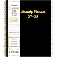 2027-2028 Monthly Planner, 2 Year Monthly Planner/Calendar 2027-2028, Jan 202...