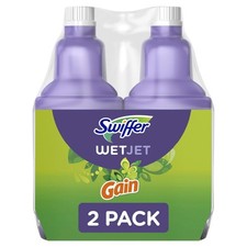 Swiffer WetJet Multi-Purpose and Hardwood 42.2 Fl Oz Pack of 2 , one color