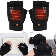 Outdoor Fingerlose Handschuhe USB Beheizte W�...