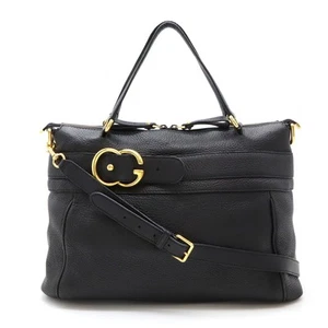 Sac fourre tout Gucci Gg Ride 2 voies bandoulière bandoulière cuir noir 269963