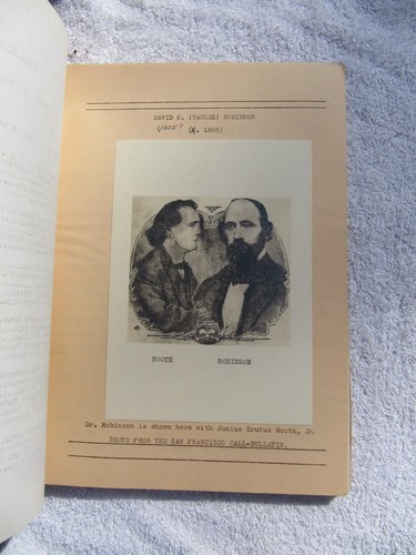 1938 SAN FRANCISCO THEATRE RESEARCH Vol 2 III-V Tom Maguire Yankee Robinson - Picture 3 of 5