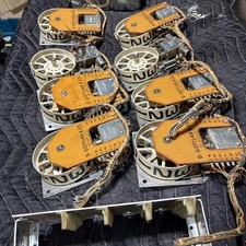 Gottlieb Score Reels 1972 King Kool Parts Lot Of 8 With Brackets