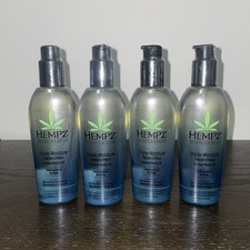 Lot of 4 NEW HEMPZ TRIPLE MOISTURE FRESH CITRUS HERBAL BODY OIL