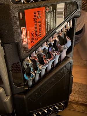 #ad Craftsman 26 Piece Combination Wrench Set 12 pt. SAE 46935 Last of the USA made $223.77