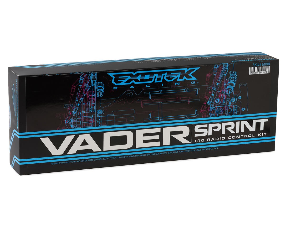 Exotek Vader Sprint 1/10 Electric Sprint Car Dirt Oval Kit [EXO6000]