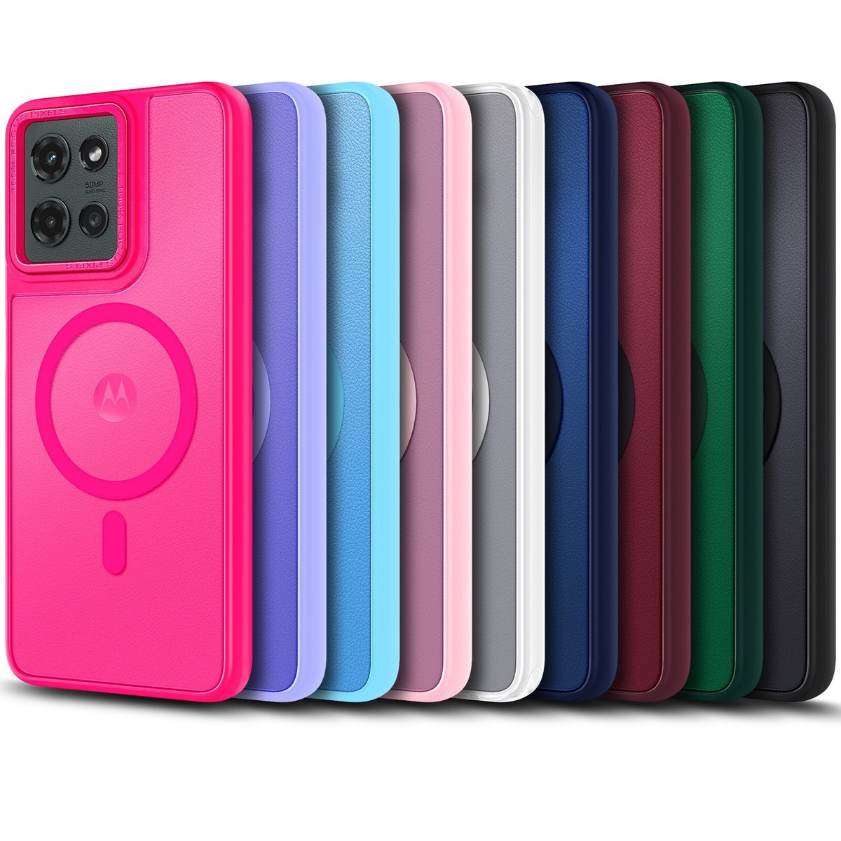 SATURCASE - Custodia protettiva per Motorola Moto G 5G Plus, comoda al