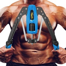 Twister Arm Exerciser Adjustable 22-440lbs Hydraulic Power Chest Red