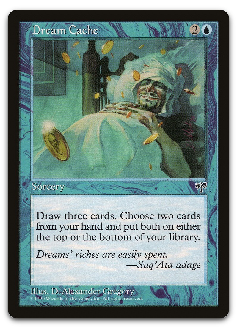 Dream Cache (NM) Mirage MIR Magic MTG