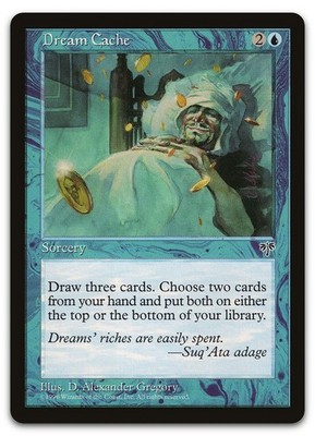 Dream Cache (NM) Mirage MIR Magic MTG