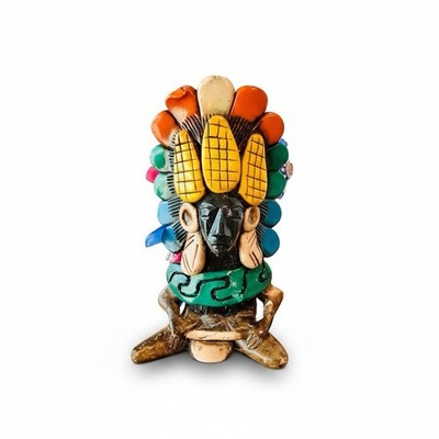 1 Mexican Aztec Tequila Shot Glass Warrior Aztec Tequilero Mexicano Azteca Maya