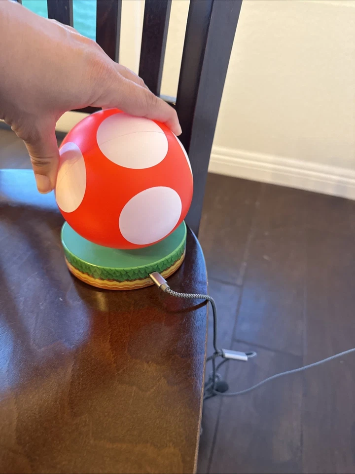 Nintendo SUPER MARIO BRO MUSHROOM Digital Alarm Clock / Tested And Working  - Image 4 of 4