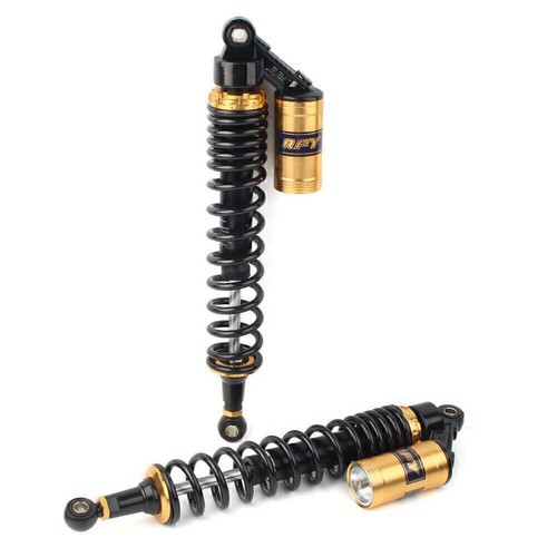17.32"/440mm Universal Shock Absorber Suspension Fit Yamaha Suzuki Kawasaki ATV - Picture 3 of 9