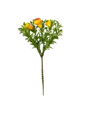 10 Pieces/Bulk Vintage Pear Floral Sprig Gift Topper, Craft Supplies