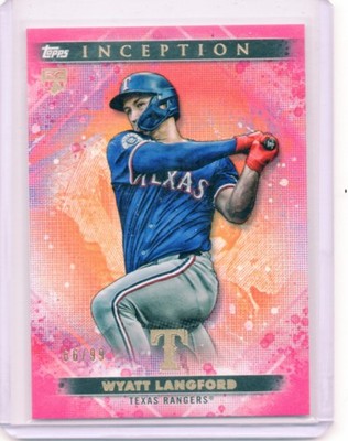 2024 Topps Inception - Wyatt Langford #83 Magenta 66/99 (RC)