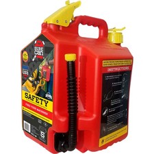 SureCan 5-Gallon Type II Safety Gas Can, Red, Model SUR5SFG2