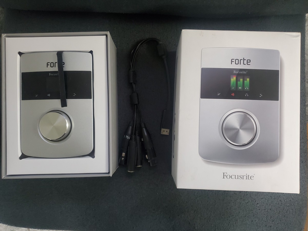 【未使用品】 focusrite forte オーディオインターフェイス Focusrite Forte Digital Recording Interface for sale online
