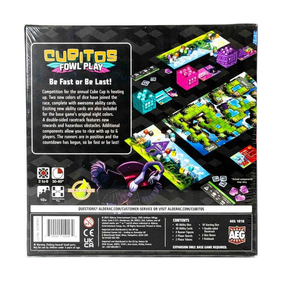 AEG Boardgame Cubitos - Fowl Play Expansion Box EX/NM - Image 2 of 2