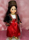 Madame Alexander #528, Algeria, 8-inch Girl Doll, Original Box & Tag, Restrung — photo 1