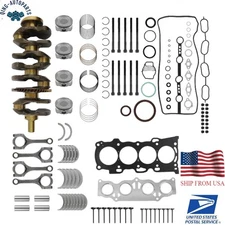 2AZFE Engine Crankshaft Rod Gasket Kit For 2.4L Toyota Camry Solara RAV4 Scion