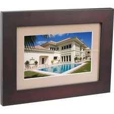 Smartparts SP72 7" Digital Picture Frame Brown Wood 