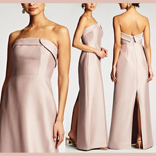 NWT 995 SACHIN BABI 8 Strapless Mikado Tatia Gown in Blush Pink Q1127