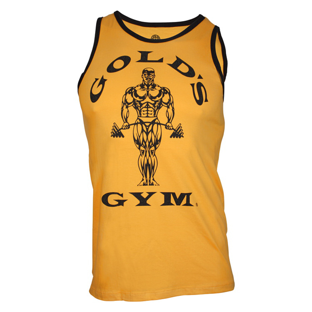 Golds Gym Muscle Joe Контрастная майка для спортсмена Gold Bodybuilding Gre S-XXL 3290₽