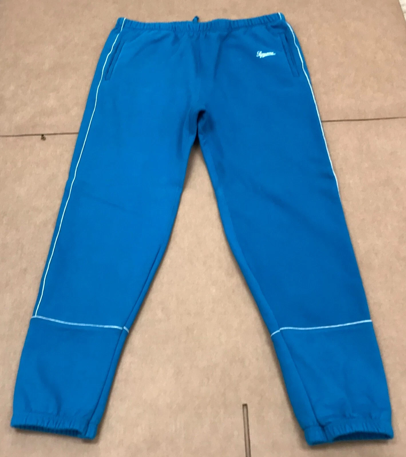 PANTALON DE SUPREME TUYAUTERIE PANTALON BLEU AQUA FONCÉ TAILLE XL (#37)