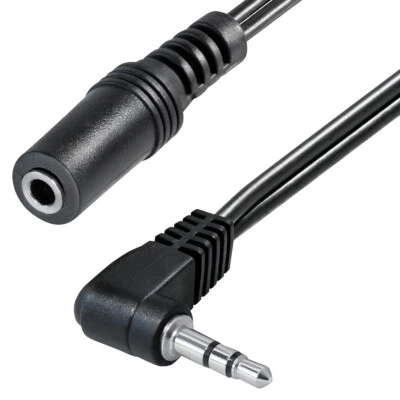 Audio Adapter Kabel 3,5mm Klinke Stecker Kupplung Verlängerung Stereo Länge 20cm