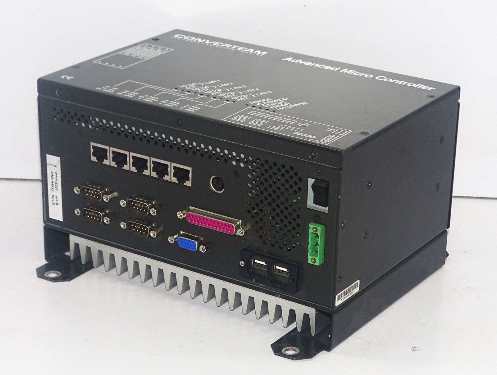 Converteam P111-6052 Advance Micro Converter Rev. D Sr-04832 Power ...