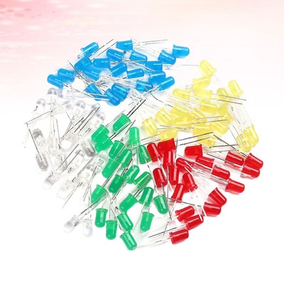 500 Pcs LED Light Components Pre- Diode Lights Assortment Emitting Diodes