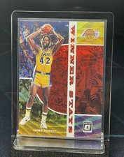 2019-20 Prizm Donruss Optic James Worthy Winner Stays Red Wave Tmall Lakers