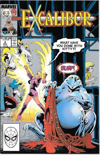 Excalibur Comic Book #2 Marvel Comics 1988 TRÈS FINE + NEUF NON LU - Photo 1/1