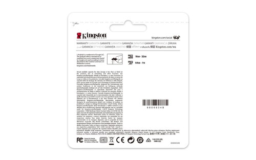 Tarjeta Micro SD 64 GB Full HD para cámara de seguridad para el hogar TP-LINK Kasa Spot KC105 - Imagen 4 de 4