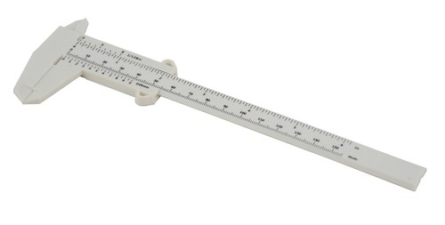 Plastic Vernier Caliper - Jewellery Making Beading 155mm Measuring Tool - Picture 5 of 5