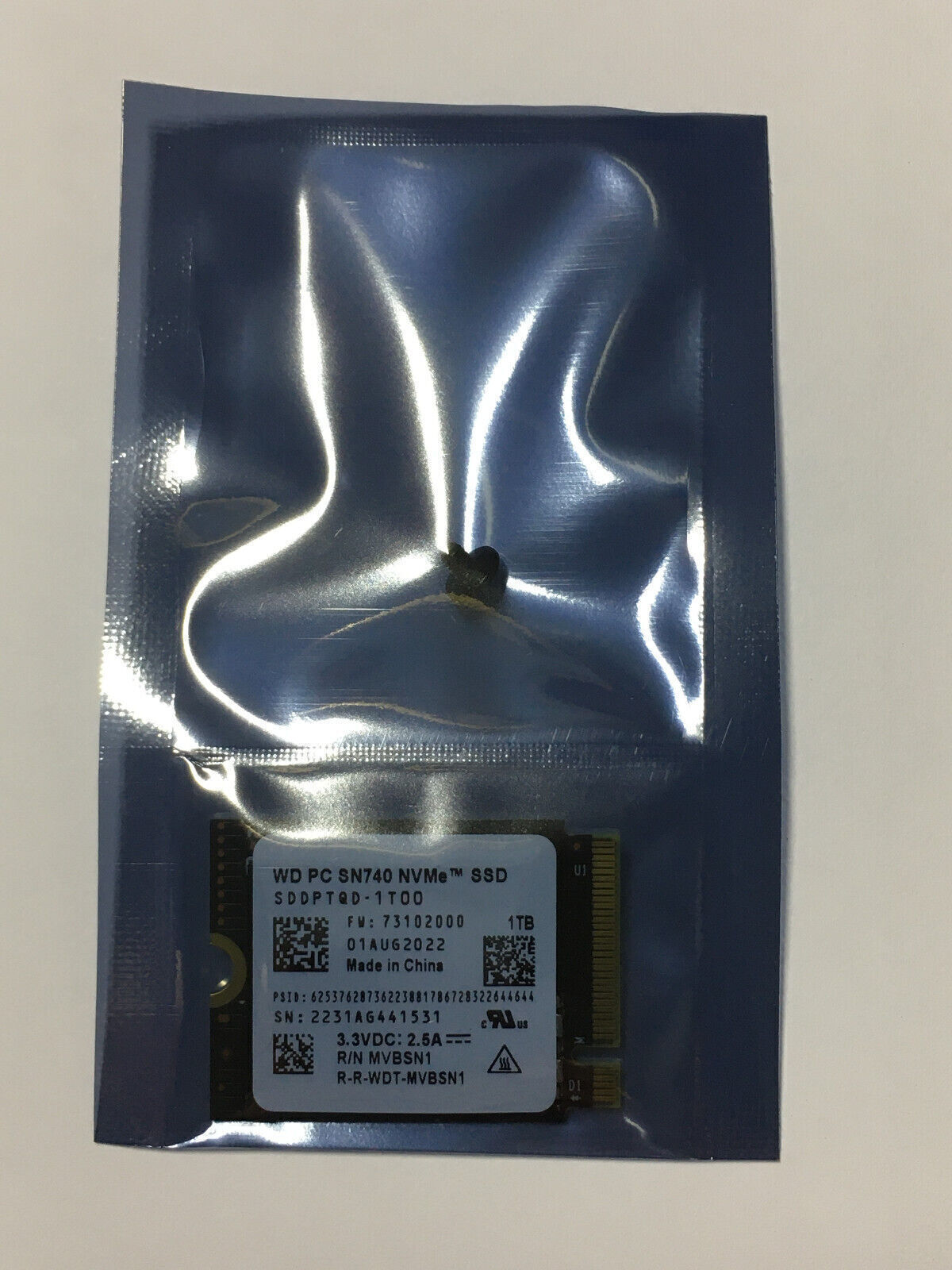 SSD Upgrade ASUS ROG Flow X13 SSD WD SN740 512 GB M.2 2230 NVMe PCIe4x4 - Per Steam Deck, Laptop Lenovo, ASUS ROG Flow X13, Nuovo Ssd Interno Laptop Compatto - Foto 3