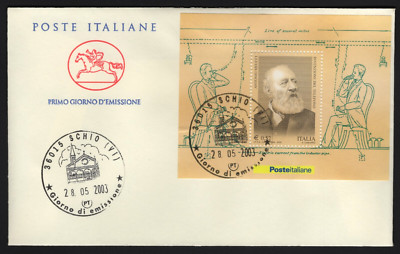 FDC ITALIEN - 2003 - Erfindung des Telefons durch Antonio Meucci