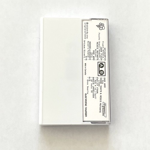 "Art Yelling", minimal synth compilation cassette Electronic Thunder - Picture 3 of 3