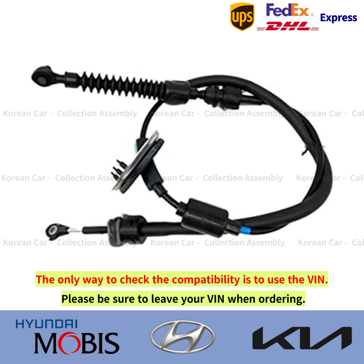 467903X100 GENUINE Automatic Transaxle Shift Cable for Hyundai