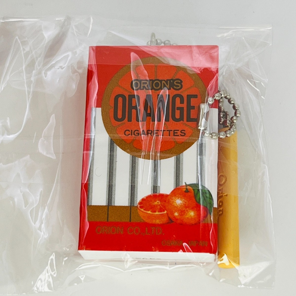 Orion Orange Cigarette Snack Miniature Charm Collection keychain