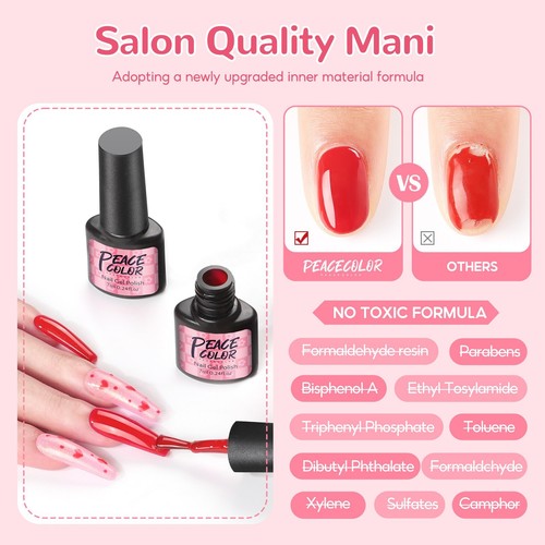 27 Farben UV-Nagelgel Starter Set Nagellack Kit Soak Off UV LED Gel Nagellack DE - Bild 4 von 11
