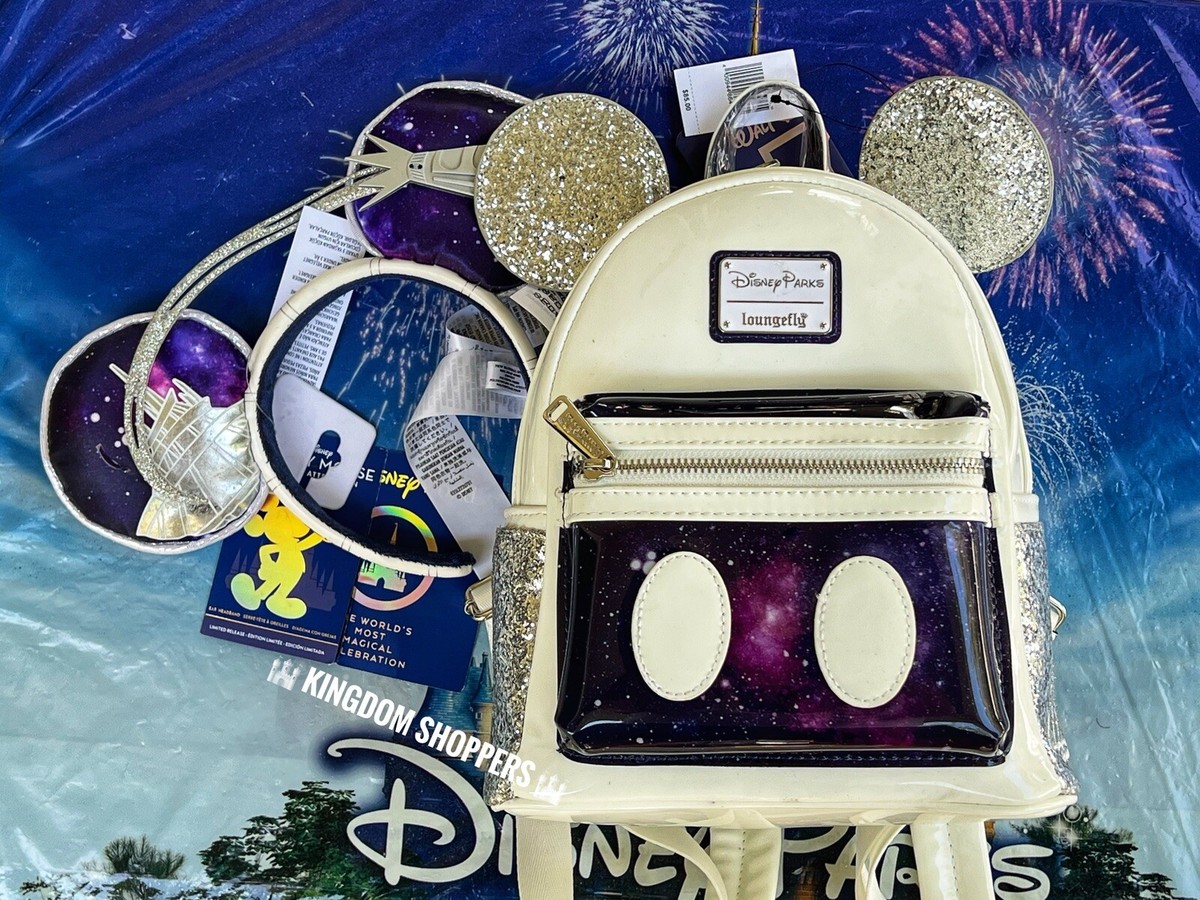 AS IS Disney Parks Loungefly Mickey Mouse Space Mountain