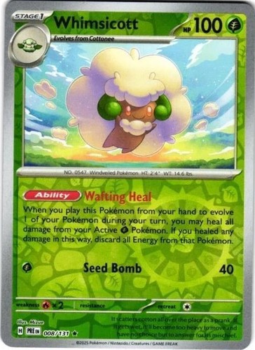Pokémon Prismatic Evolutions Singles Reverse Holo, EX, PokeBall Choose Your Card - Picture 11 of 151