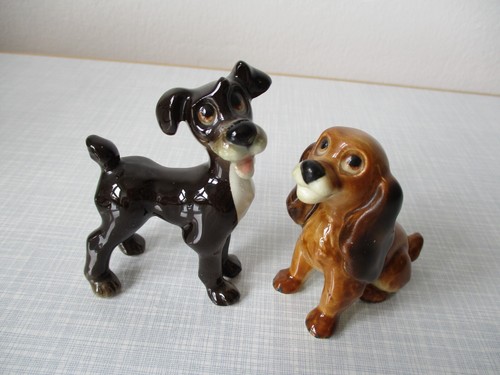 Susi und Strolch von Goebel Porzellan Figuren Disney Strolchi Figur