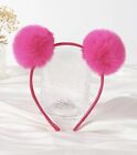1pc Girl Pompom Decor Cute Headband For Party