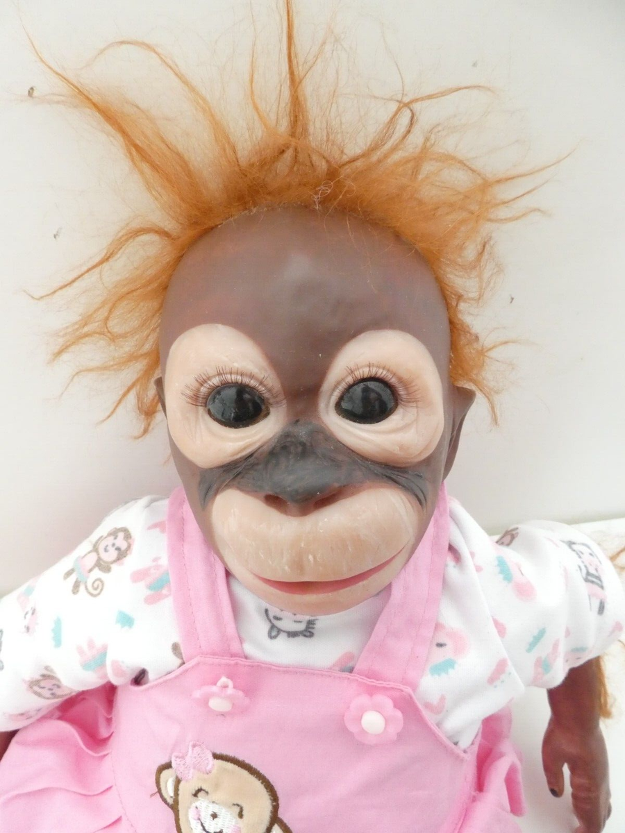 ASHTON-DRAKE Orangutan Baby Monkey Reborn Doll 19
