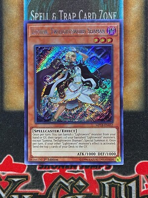 Yugioh Lumina, Twilightsworn Shaman MP18-EN052 Secret Rare 1st Ed NM