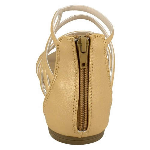 Mujer Spot On Sandalias Planas de Gladiador F0R0053 - Imagen 9 de 19
