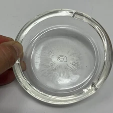 Vintage "a" logo ashtray starburst Design