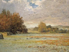 perfect oil painting handpainted on canvas" landscape"N18342