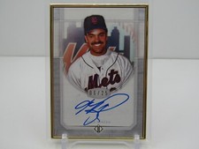 MIKE PIAZZA 2017 TOPPS TRANSCENDENT GOLD FRAMED AUTOGRAPH AUTO #6/25- METS!!